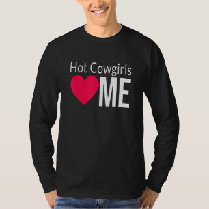 Camiseta Vaqueiras Gostam de Mim Vaqueiras Coração Vermelh