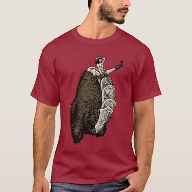 Camiseta Vaqueiras no espaço (Frente)