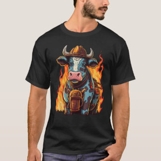 Camiseta Vaqueiro Bombeiro no Cow Bombeiro