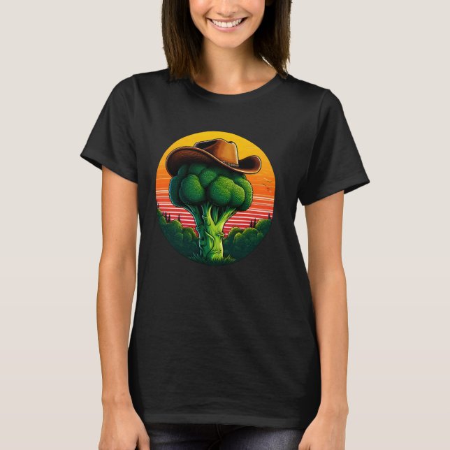 Camiseta Vaqueiro de Brócolis (Frente)