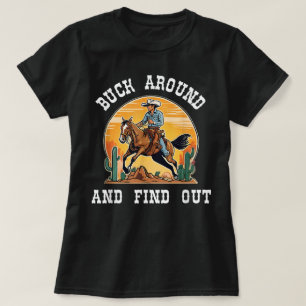 Camiseta Vaqueiro de Caubói do Oeste Americano Cacto