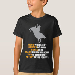 Camiseta Vaqueiro do cavaleiro do rancho de Texas do rodeio