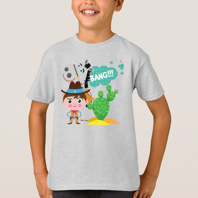 Camiseta Vaqueiro e cavalo (Frente)