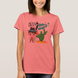 Camiseta Vaqueiro e cavalo