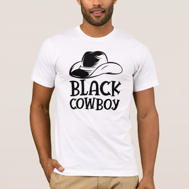 Camiseta Vaqueiro Negro (Frente)