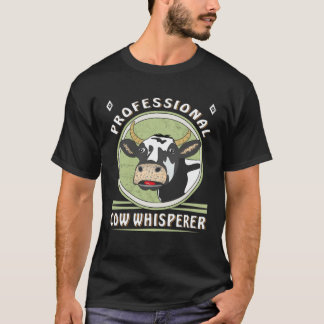Camiseta Vaqueiro Profissional Falador de Vacas Fazendeiros