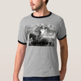 Camiseta Vaqueiro que Roping o t-shirt dos homens dos