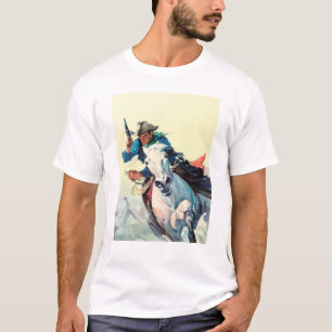 Camiseta Vaqueiro rápido do cavalo