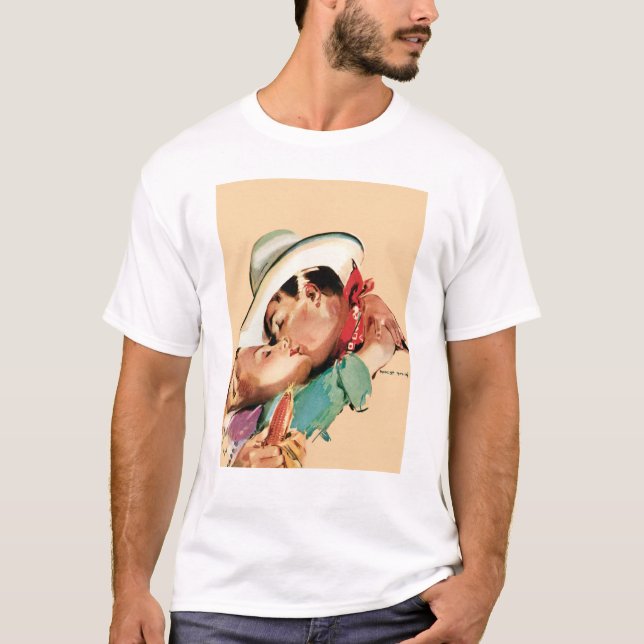 Camiseta Vaqueiro romântico (Frente)