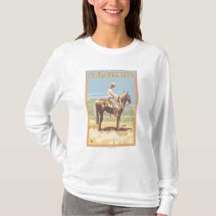 Camiseta Vaqueiro (vista lateral) Colorado