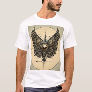 Camiseta Vara da Paz Elegante em Voo - Um Símbolo