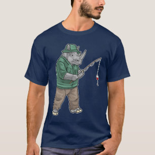 Camiseta Vara de Pesca Angler Rhino Pesca
