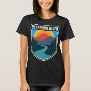 Camiseta Vara de Pesca Bandeira Americana Pescador