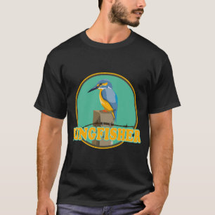 Camiseta Vara de pesca com mosca, moscas e truta