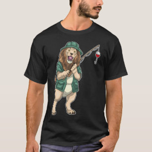 Camiseta Vara de Pesca Lion Pescador Pesca