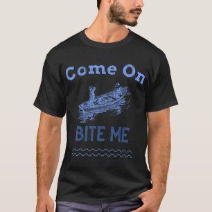 Camiseta Vara de pescar à minha esquerda, cerveja à minha d