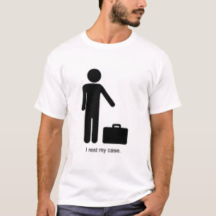 Camiseta Vara-Figura e pasta engraçadas