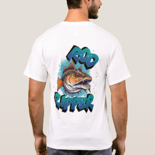 Camiseta Vara Ripper Giant Muskie Personalizar NOME Pesca