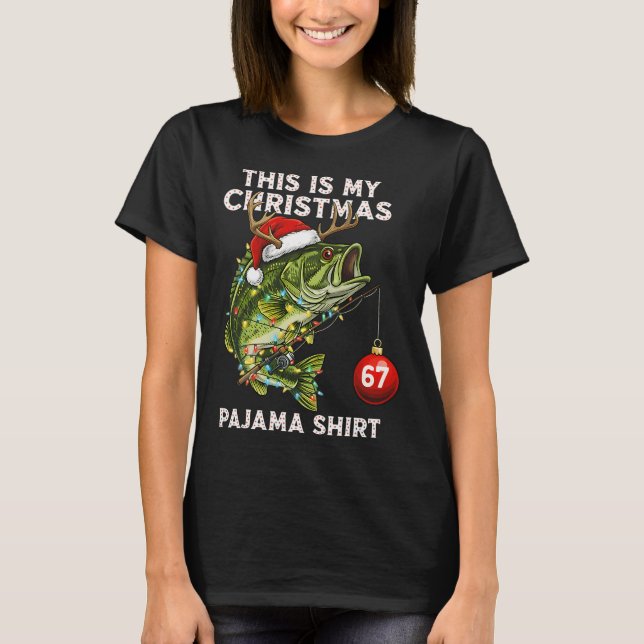 Camiseta varas de pesca (Frente)