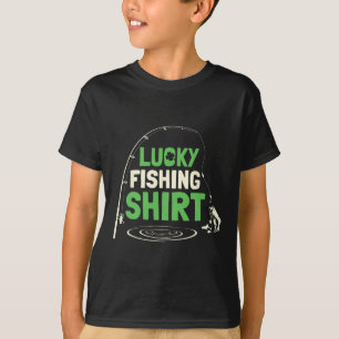 Camiseta Varas de Pesca Sortudas Pescador Divertido Present