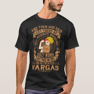Camiseta VARGAS Deus Criou Mulheres Loucas