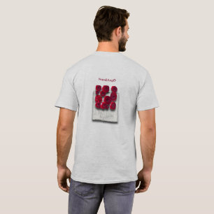 Camiseta variações do t-shirt rubi