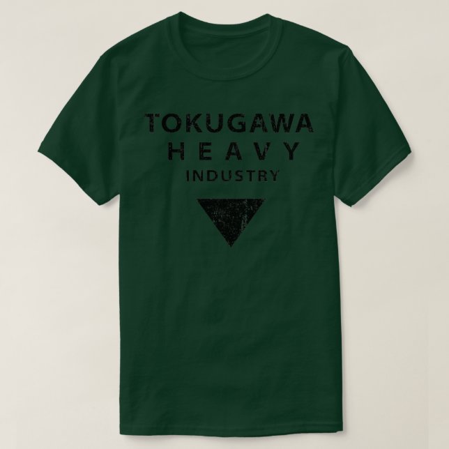 Camiseta Variante da Indústria Pesada de Tokugawa (Frente do Design)