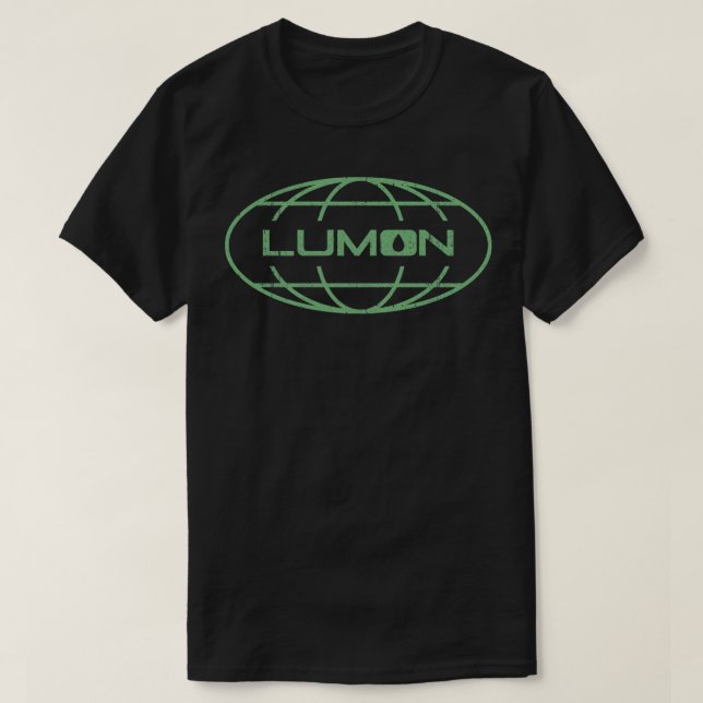 Camiseta Variante das Indústrias Lumon (Frente do Design)