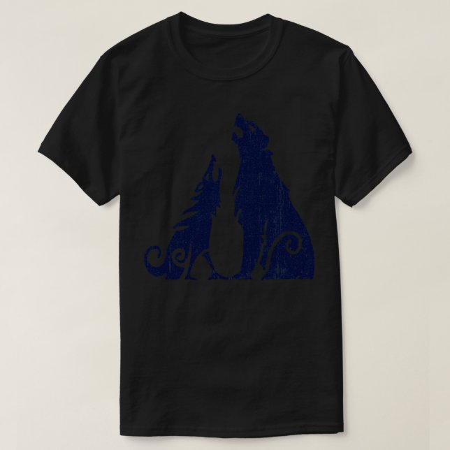 Camiseta Variante de Rune dos lobos GOW (Frente do Design)