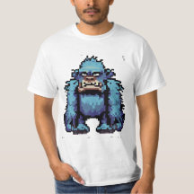 Variante de Sasquatch Azul Grumpy 2 T-Shirt