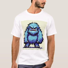 Variante Grumpy Blue Sasquatch 3 T-Shirt
