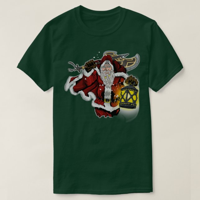 Camiseta Variante Santa Claus Naughant (Frente do Design)