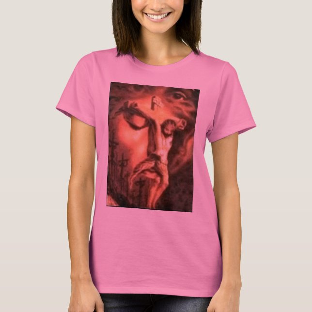 CAMISETA VÁRIAS FACES DE JESUS (Frente)