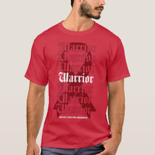 Camiseta Várias Guerreiras de Sensibilização do Mieloma Bur