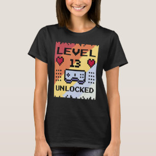 Camiseta Variável Birthday Gamer de 13 anos de idade Desblo