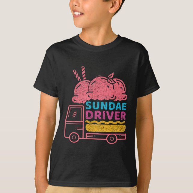 Camiseta Variedade de Erva Sundae Driver (Frente)