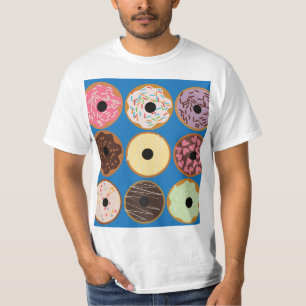 Camiseta Variedades de Donuts