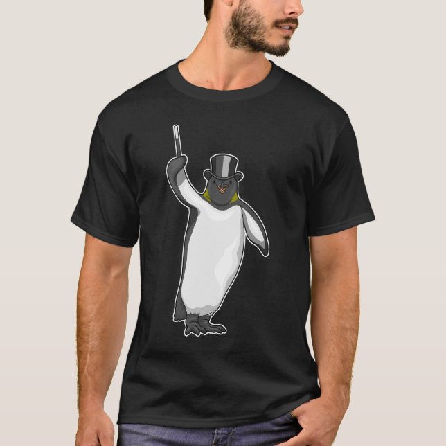 Camiseta Varinha mágica de Penguin Maggie (Frente)