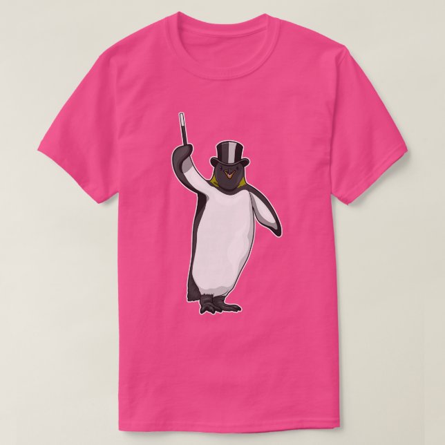 Camiseta Varinha mágica de Penguin Maggie (Frente do Design)