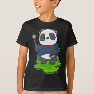 Camiseta varinha mágica do Assistente de Panda