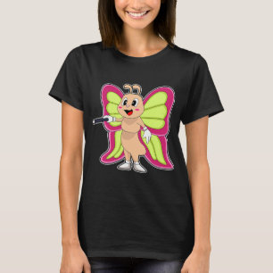 Camiseta varinha mágica do Butterfly Wizard