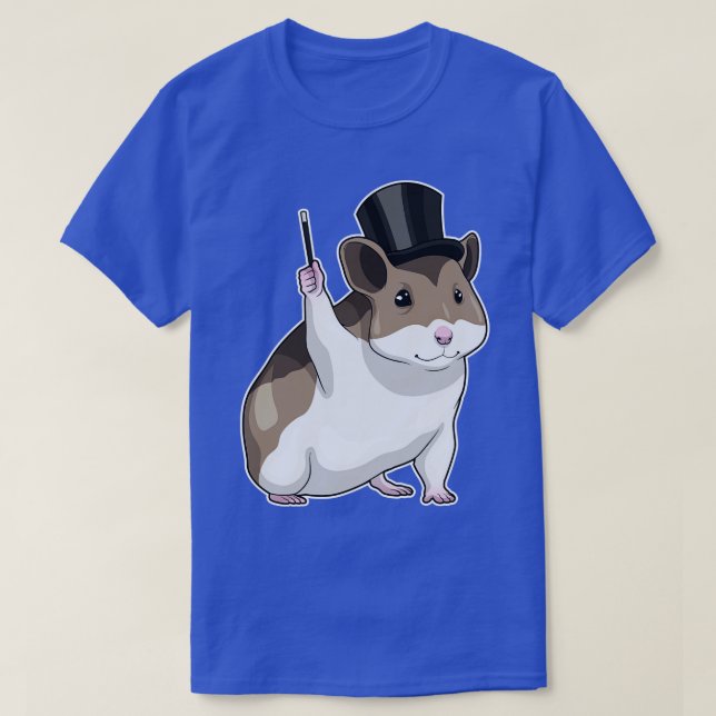 Camiseta varinha mágica do Hamster Wizard (Frente do Design)