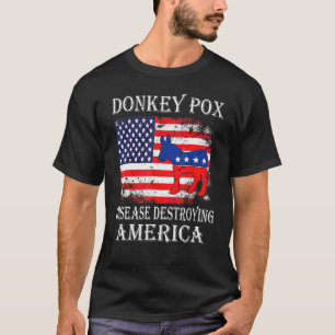 Camiseta Varíola de Burro A Doença que Destrói a América  
