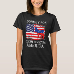 Camiseta Varíola de Burro A Doença que Destrói a América  