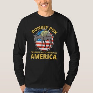 Camiseta Varíola de Burro, A Doença que Destrói a América
