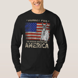 Camiseta Varíola de Burro A Doença que Destrói a América   