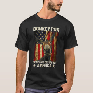 Camiseta Varíola de Burro A Doença que Destrói a América  D