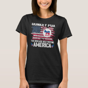 Camiseta Varíola de Burro A Doença que Destrói a América no