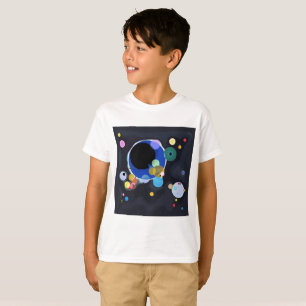 Camiseta Vários Círculos, Vassily Kandinsky em digital