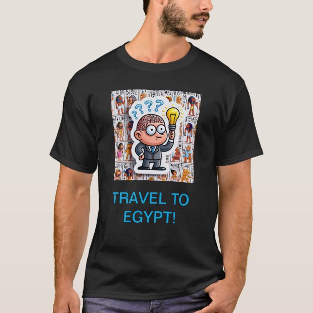 Camiseta Various Places: Travel to Egypt T-Shirt #9 (Frente)